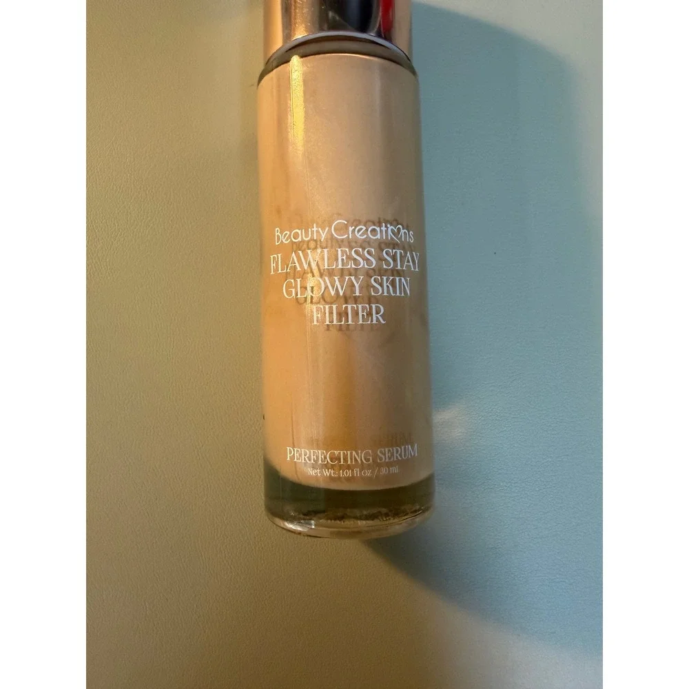 Beauty Creations Flawless Stay Glowy Skin Filter Serum 02GB 1.01oz Cruelty Free